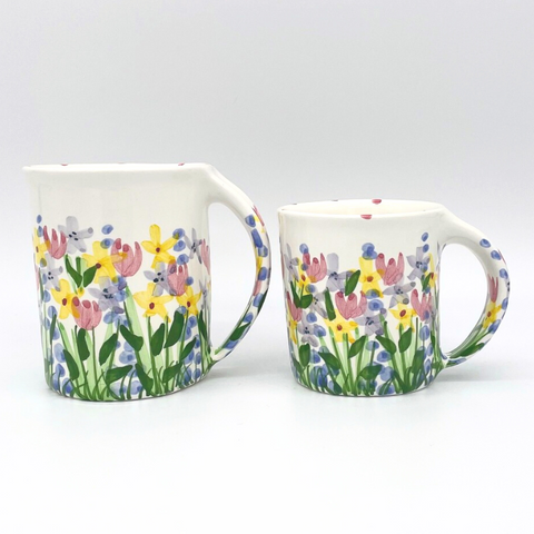 Flower Garden Mugs