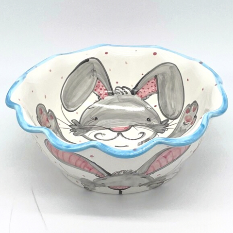 Gray Bunny Bowls