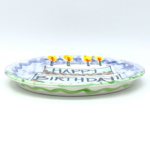 Birthday Cake Plate