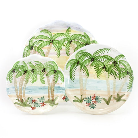 Tropical Sunset 12 inch Plate
