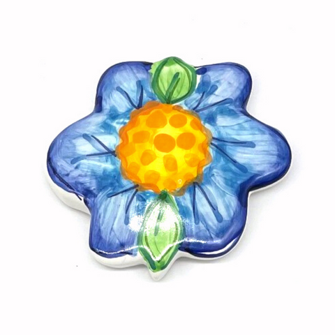 Blue Flower Napkin Weight