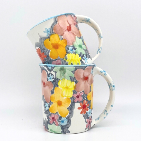 Soft Floral Mugs