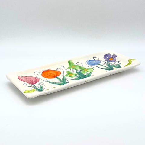 Tulip Iris Bread Tray