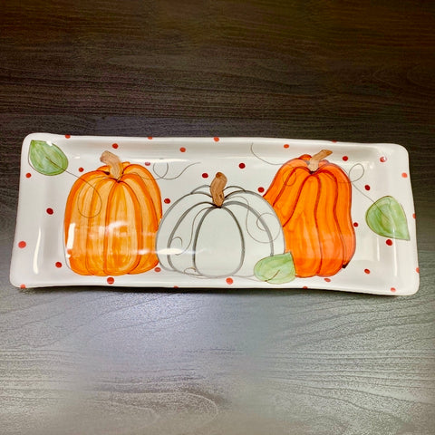 Ann's Pumpkins Bread Tray